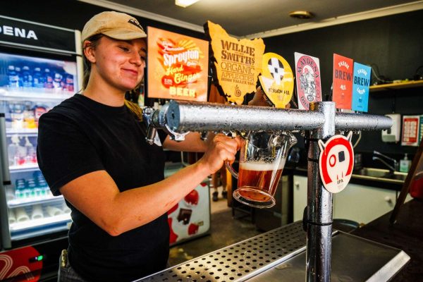 The Patio Beers on tap